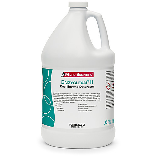 enzyclean ii enzyme detergent, 1 gallon (c08-0499-902)