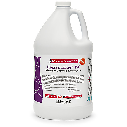 enzyclean iv multiple enzyme detergent, 1 gallon (c08-0499-905)