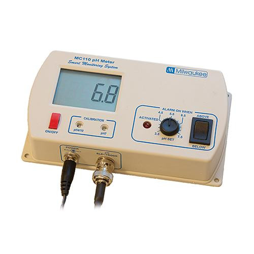 ph monitor, range: 3.5 to 7.5 ph