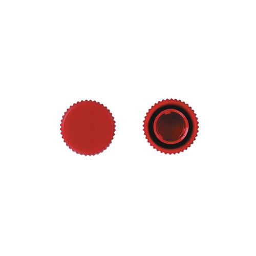 screw cap with o-ring, non-sterile, red (c08-0500-870)