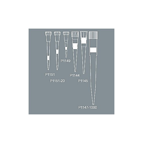 aerosol filter tips for eppendorfr pipettes, for epp. 2.5æl  (c08-0501-084)