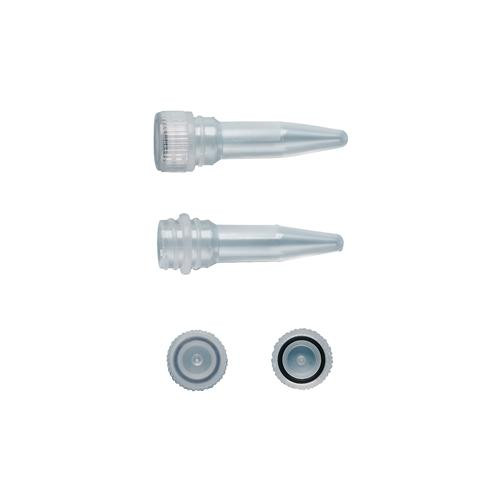 2.0 ml conical tube w / screw cap, unattached, amber, non-st (c08-0501-754)
