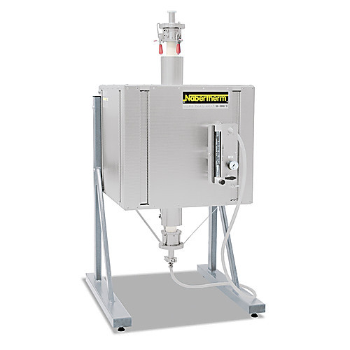tube furnace for vertical operation, model rhtv 50/150/18/p470 40id/150hl, tmax 1800 c, 480v