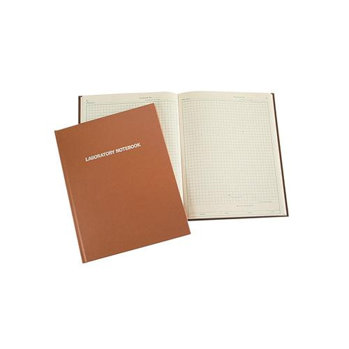 lab notebook, letter size; 6mm grid, forest green (c08-0510-317)