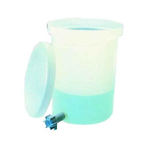 lightweight cylindrical lldpe tank with cover and spigot, 30