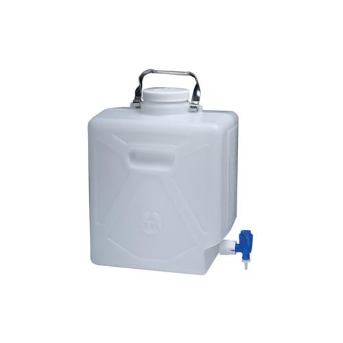 rectangular carboy with spigot hdpe 9 l  (c08-0511-295)