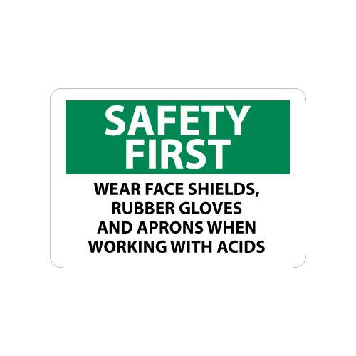 safety first, wear face shields, rubber gloves and aprons wh (c08-0511-676)