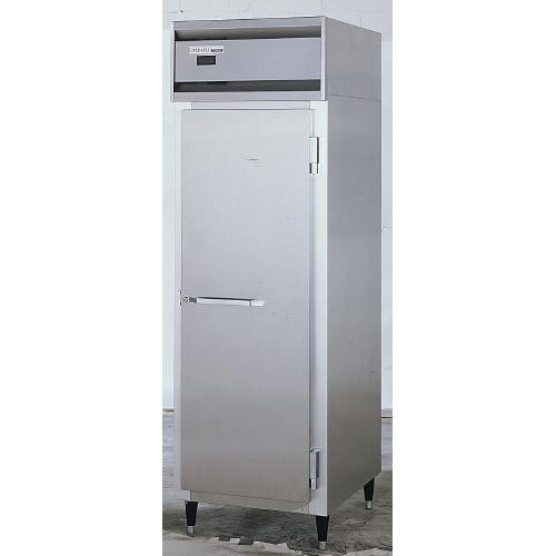 solid door freezer, s/s front, aluminum end panels & interio (c08-0512-265)