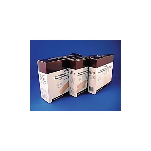 plastic adhesive bandage, 1" x 3", 100/bx