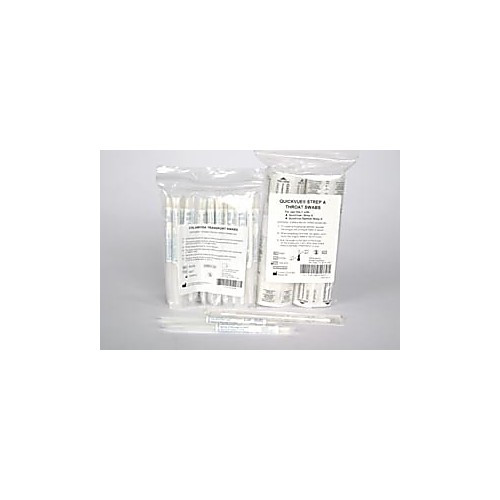 strep a throat swabs, rayon, sterile