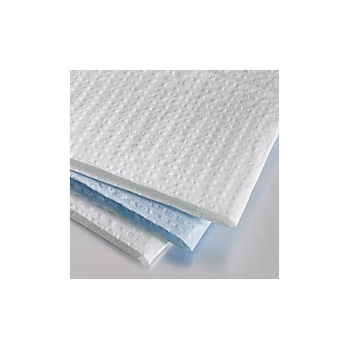 tissue-overall embossed towel, 13 1/2" x 18", mauve, 3-ply, 500/cs