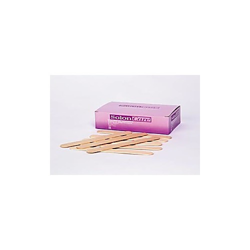 depressor tongue wood 6in st 1/pk 100pk/bx 10bx/cs