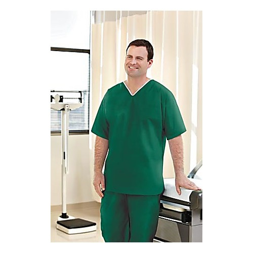 shirt,non-woven,large,green,30/cs