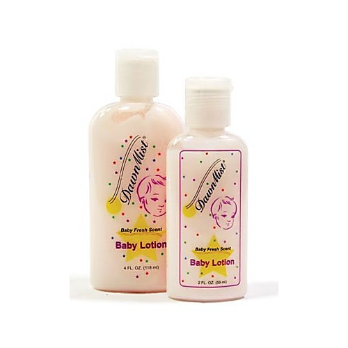 baby lotion, 4 oz, dispensing cap, 96/cs (not available for sale into canada)