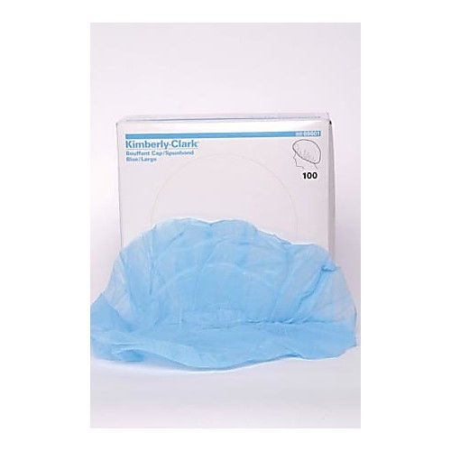 bouffant cap spunbound bluxl 27 100/ctn 5ctn/cs