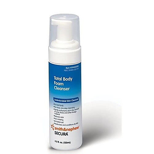 total body foam cleanser,4-1/2oz