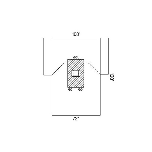 sheet trans lap w/armboard cvr15/cs