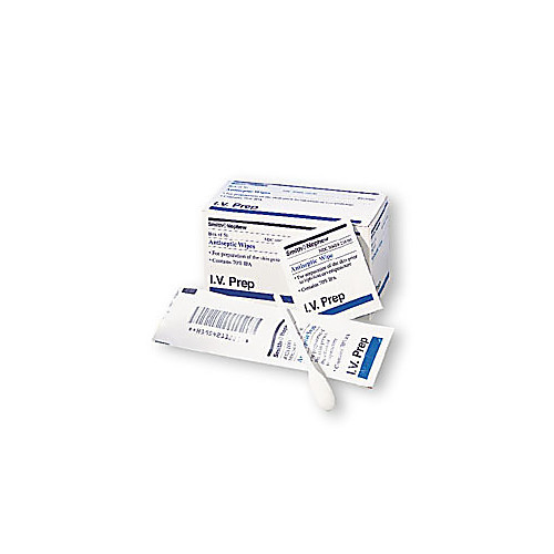 iv prep antiseptic wipes,20 pkg/cs