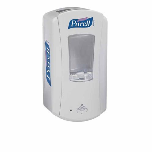 purell ltx-12 touch free dispenser, brushed chrome/black