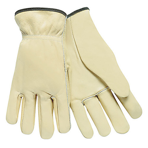 drivers gloves, select grade cowhide, small, unlined