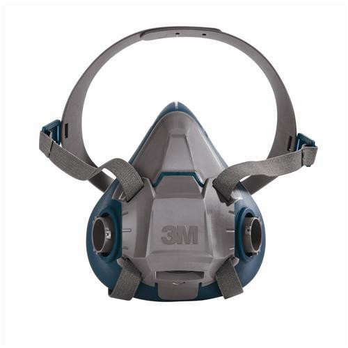 reusable half facepiece respirator, quick-latch, large (c08-0524-482)