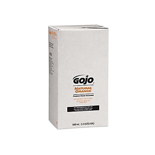 gojo natural orange pumice hand cleaner, tdx 2000ml refill
