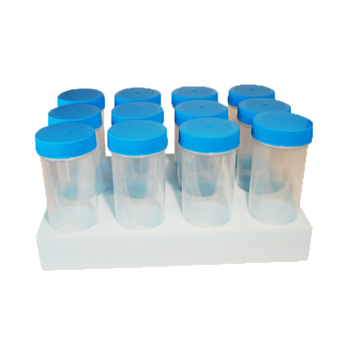 foam storage rack, 100 ml