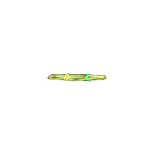 mpp solvent tubing flared, 0.44mm, green yellow, 12/pk