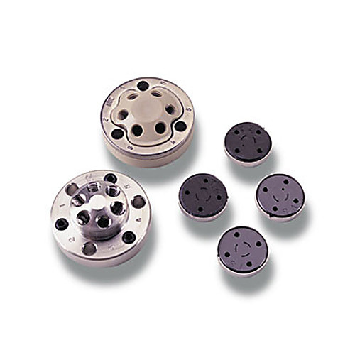peek and ceramic stator face assembly for rheodyne injection valves, model 9725 and 7725