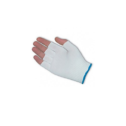 glove liner, pip usa, 100% seamless nylon knit, half-finger  (c08-0534-121)