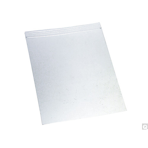 5 x 8" ldpe 2 mil clear zip bag