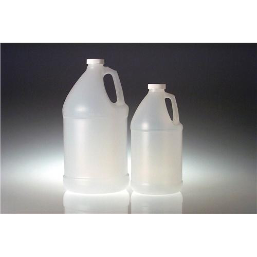 64oz (1920ml) natural hdpe handled round jug with 38-400 nec