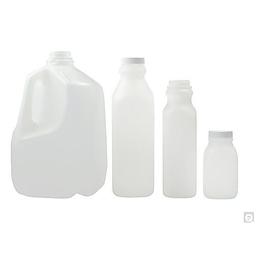 32oz (950ml) natural hdpe dairy jug with 38-400 neck finish