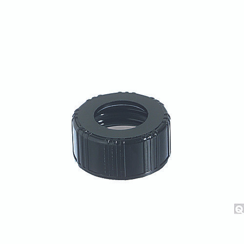 18-400 black phenolic unlined hole cap