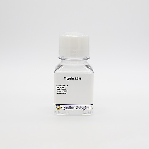 trypsin 2.5% w/v, 100ml