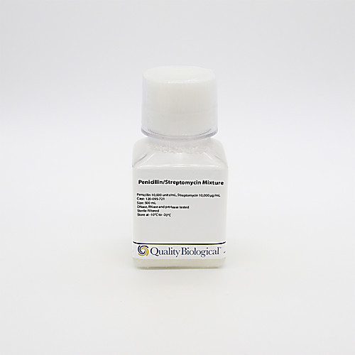 penicillin/streptomycin mixture, 10,000 æg/ml, 100ml