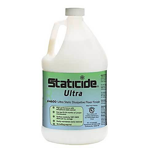 staticide, ultra floor finish for electrical properties, esd (c08-0136-128)