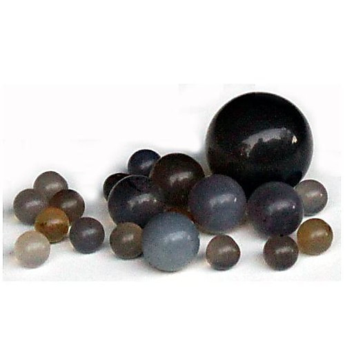 natural brazilian agate grinding balls, 6mm diameter, 1 poun