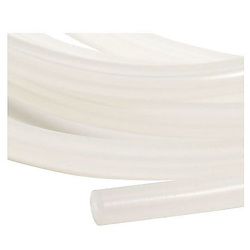 3/8 white premium food grade silicone vacuum tubing, 6ft