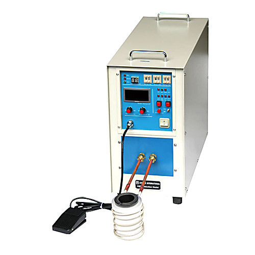 25kw mid-frequency compact induction heater w/ timers 30-80k