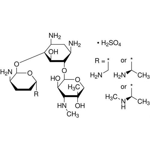 gentamycin sulfate, 100g