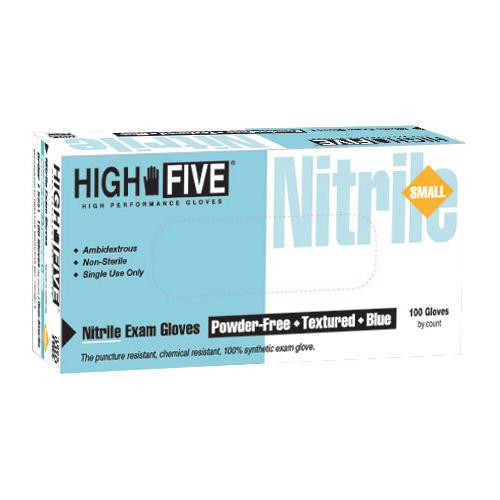 nitrile powder-free exam gloves sz xs (c08-0203-510)