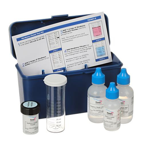 calcium hardness test kit -- 1 drop = 10 ppm as caco3 / 25ml