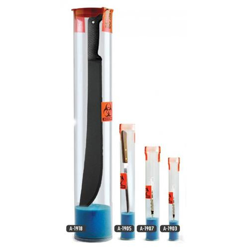 knife tube, 18 x 3"