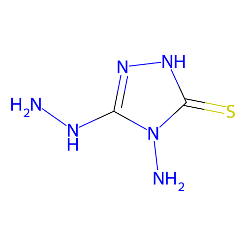 4-amino-3-hydrazino-5-mercapto-1,2,4-triazole (c09-0712-498)