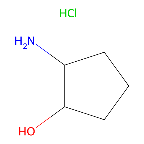 trans-(1r,2r)-2-aminocyclopentanol hydrochloride (c09-0712-883)
