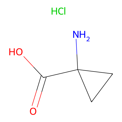 1-aminocyclopropanecarboxylic acid hydrochloride (c09-0713-022)