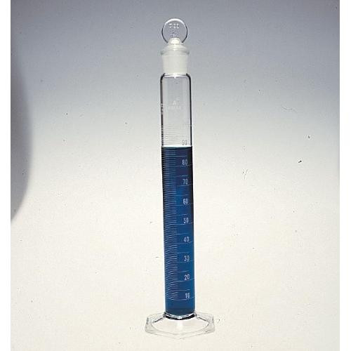 cylinder, kimax, class a, with stopper, 100 ml (c08-0373-020)