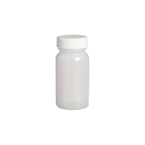250ml hdpe wide mouth round plastic bottle, natural color, n