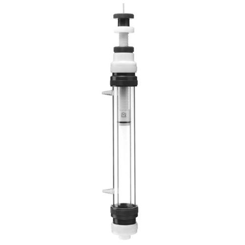 chromaflex flow adapter, for acrylic jacketed 2.5 cm id columns, 1/8" tubing od